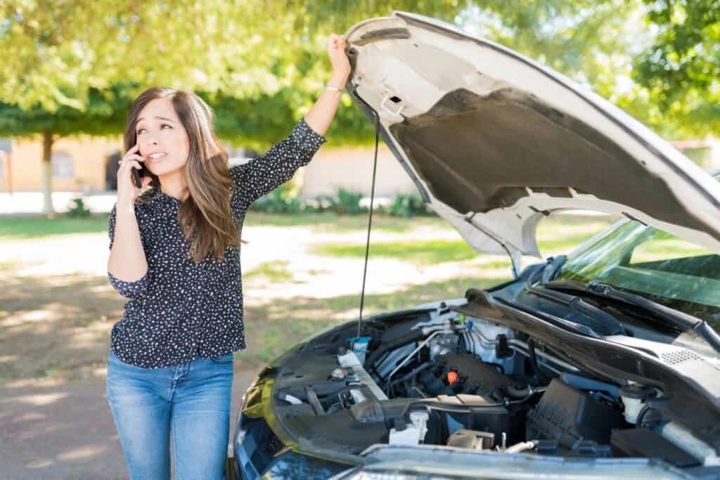 Student car breakdown
